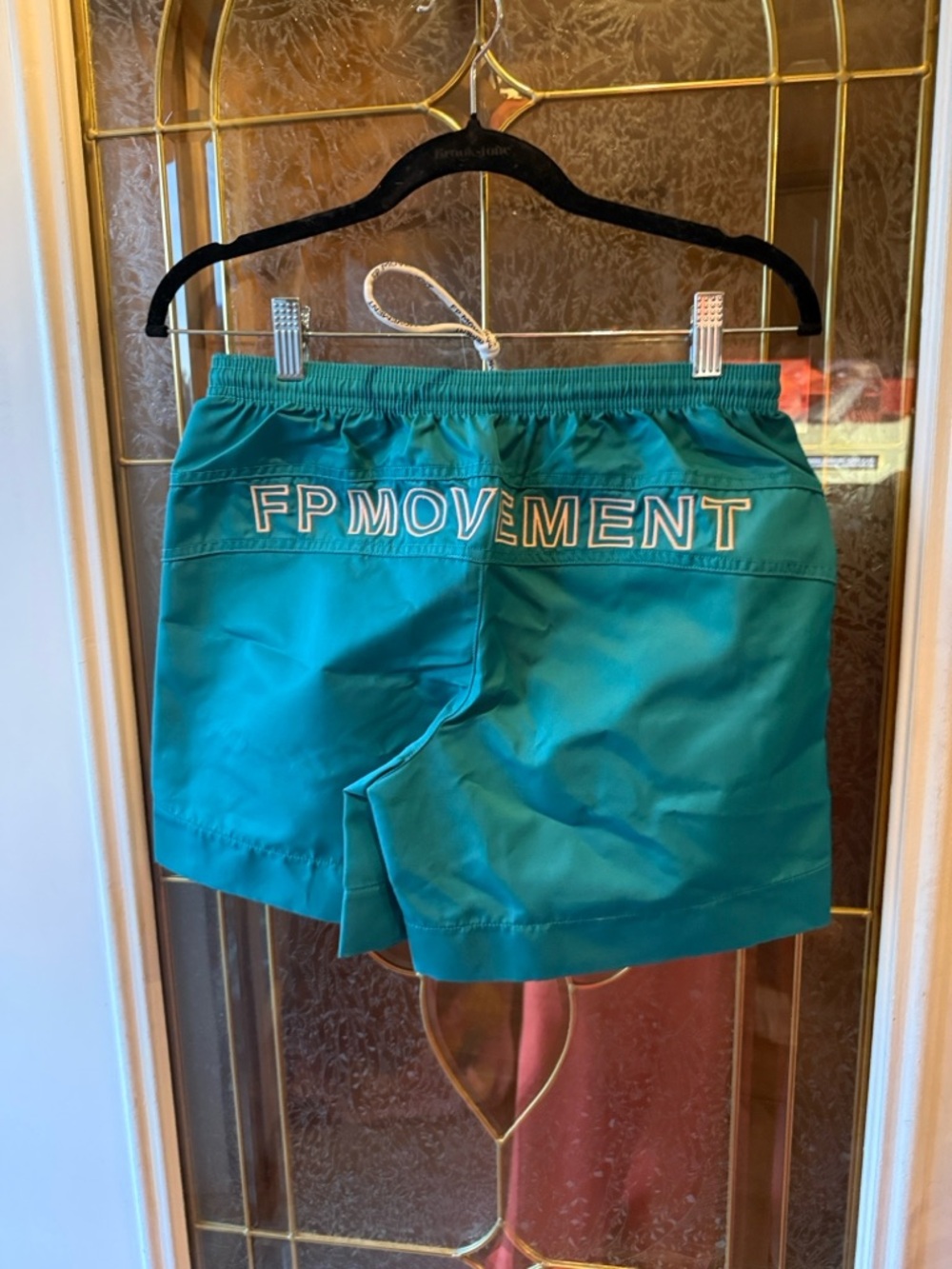 Free People Teal LOOK BACK AT OT  SHORTS!!